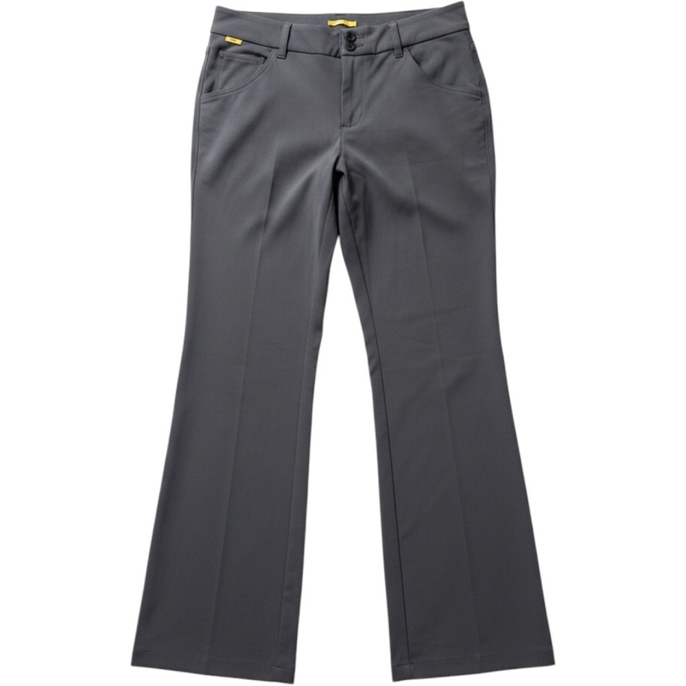 Lole Womens Gray Hiking Travel Pants Size 8 LSW0625 Straight Leg Outdoor Stretch